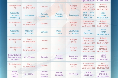 Programme Saison 2025-2026